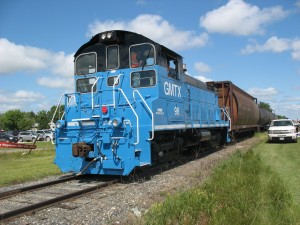 lake-line-rail-road-inc-train-2012 It is official ! The rail line from Selkirk to Gimli is now run by Lake Line Rail Road Inc.